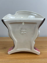 Royal Copley Old Man Colonial Head Vase Wall Pocket 8"H x 7"W