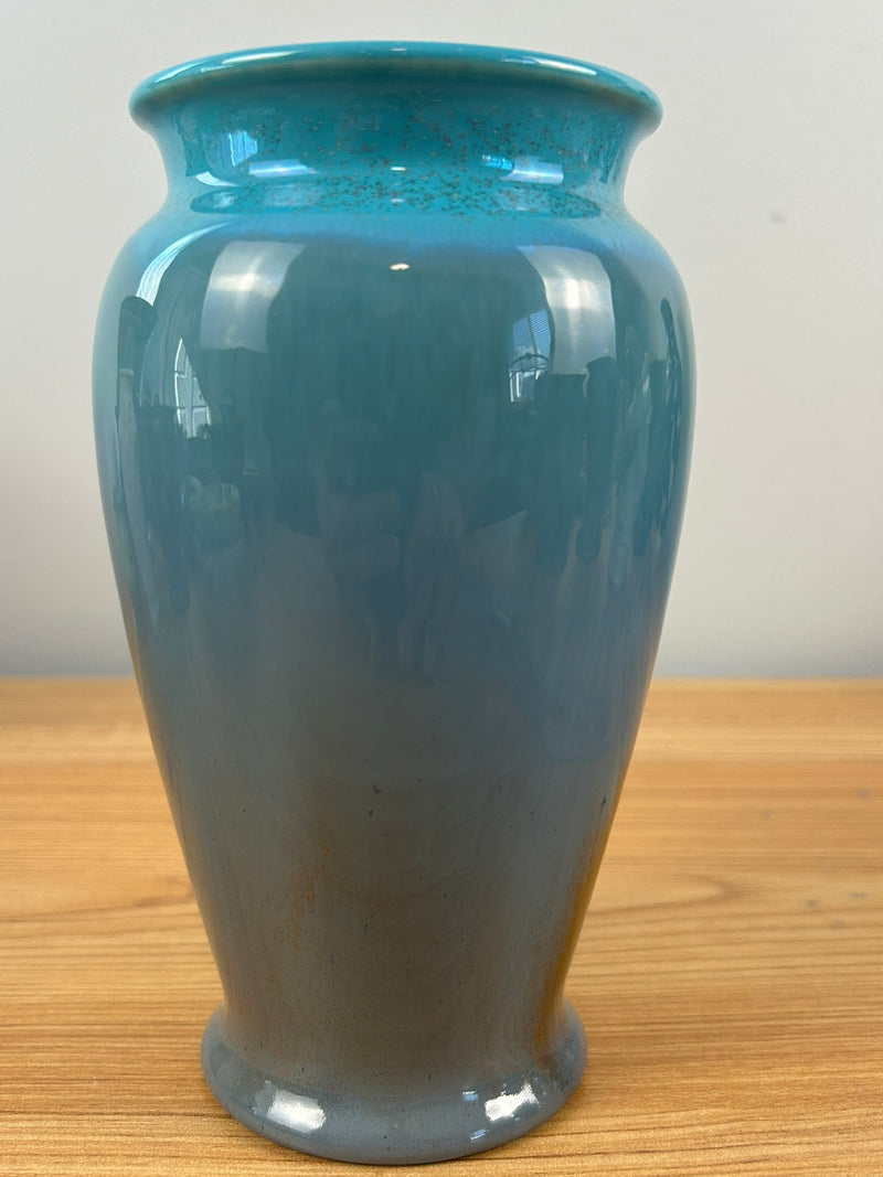 Rookwood Art Pottery 1929 Blue Brown Drip Glaze Vase Shape 2720
