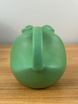Niloak Pottery Arkansas Matte Green Glaze Small Pitcher 4" Ball Creamer
