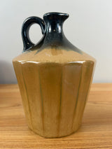 Fulper Copper Black Crystalline Flambe Musical Handled Jug In Working Order