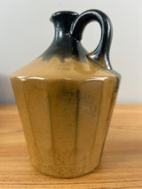 Fulper Copper Black Crystalline Flambe Musical Handled Jug In Working Order