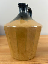 Fulper Copper Black Crystalline Flambe Musical Handled Jug In Working Order