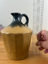 Fulper Copper Black Crystalline Flambe Musical Handled Jug In Working Order