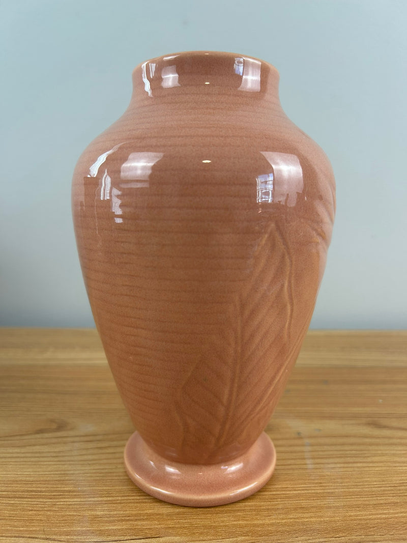 Franciscan Catalina Pottery Encanto Art Ware Coral/Grey #620 Vase