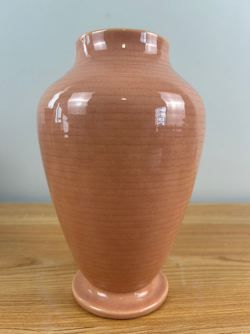 Franciscan Catalina Pottery Encanto Art Ware Coral/Grey #620 Vase
