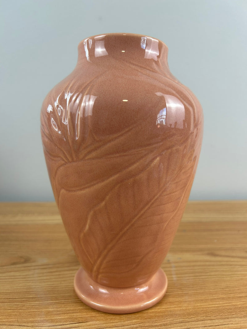 Franciscan Catalina Pottery Encanto Art Ware Coral/Grey #620 Vase