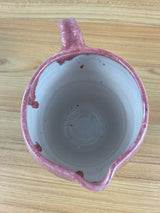 AR Cole North Carolina Rainbow Glaze Pottery Pitcher