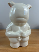 Royal Copley 1950's Vintage Art Pottery  Piggy Bank "For My Cadillac"