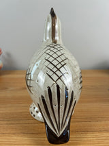 Red Wing Art Pottery Vintage Bob White Pheasant Hors D'Oeuvres Holder