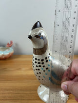 Red Wing Art Pottery Vintage Bob White Pheasant Hors D'Oeuvres Holder