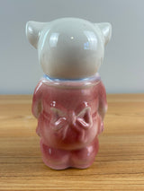 Royal Copely Art Pottery  6" Ceramic Pink Figural Pig Piggy Bank