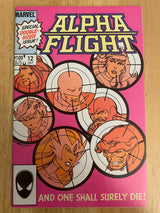 Marvel Comics Book: Alpha Flight # 12