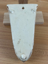 Weller Art Pottery Clinton Ivory Floral Daisey 8 1/4" Wall Pocket