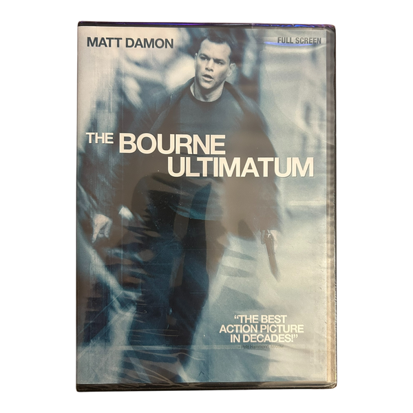 The Bourne Ultimatum (DVD, 2007, Full Frame) New Sealed