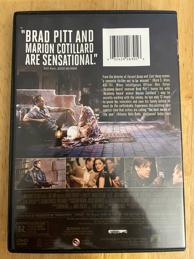Allied (DVD, 2016)