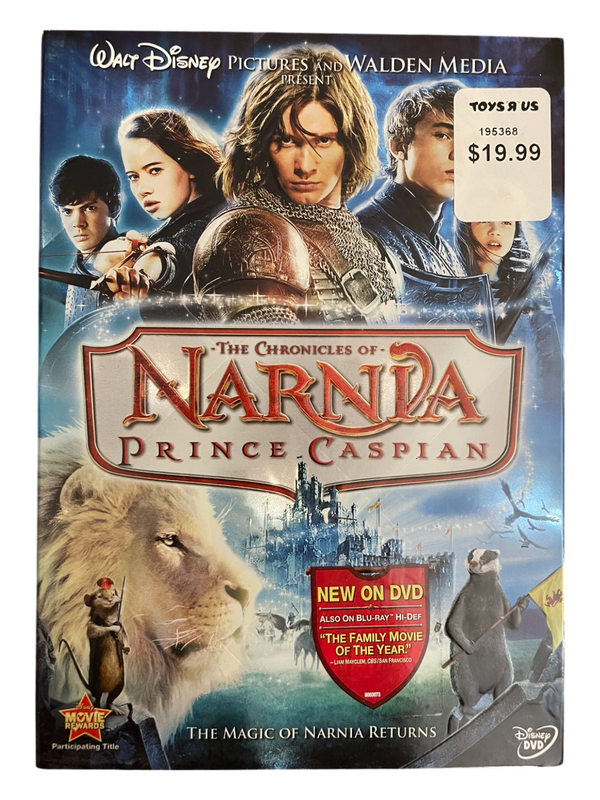 The Chronicles of Narnia: Prince Caspian DVD 2008 New & Sealed