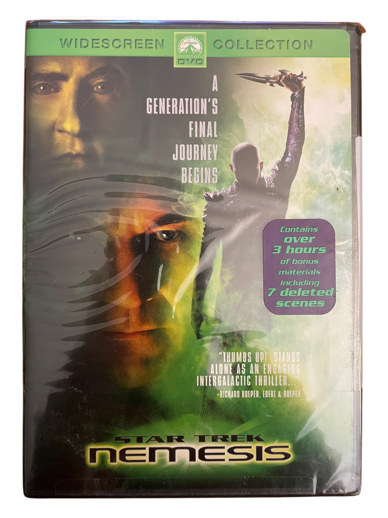 Star Trek Nemesis (DVD, 2002) Widescreen Collection - NEW SEALED