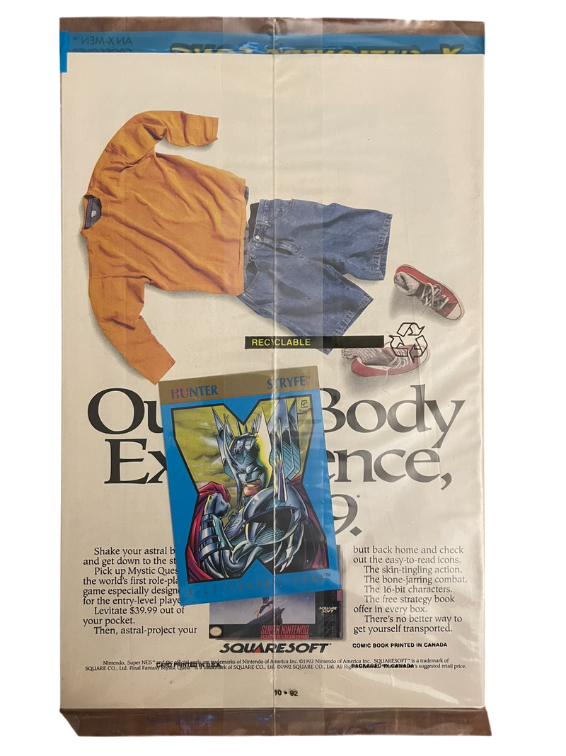 X-Force #18 Part 12 X-Cutioner's Song with trading card MARVEL 1993 Polybag