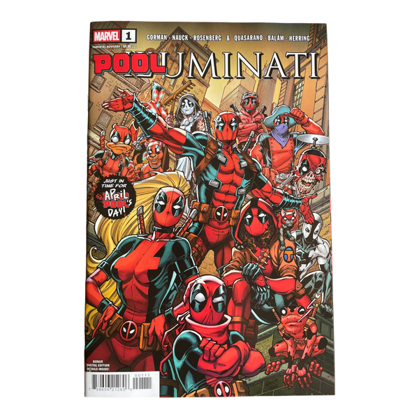 Pooluminati #1 Cover A Marvel comic 2025